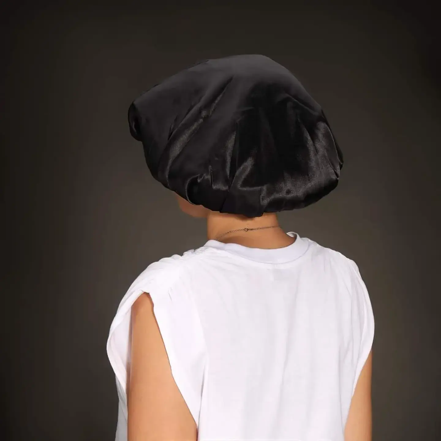 Touca de Cetim Anti-Frizz 1