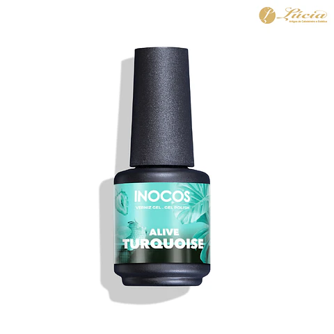 Inocos Verniz Gel - Alive Turquoise
