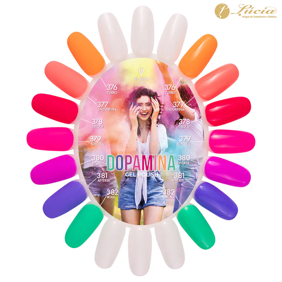 Victoria Vynn Coleção Dopamina - 7 cores verniz gel 17