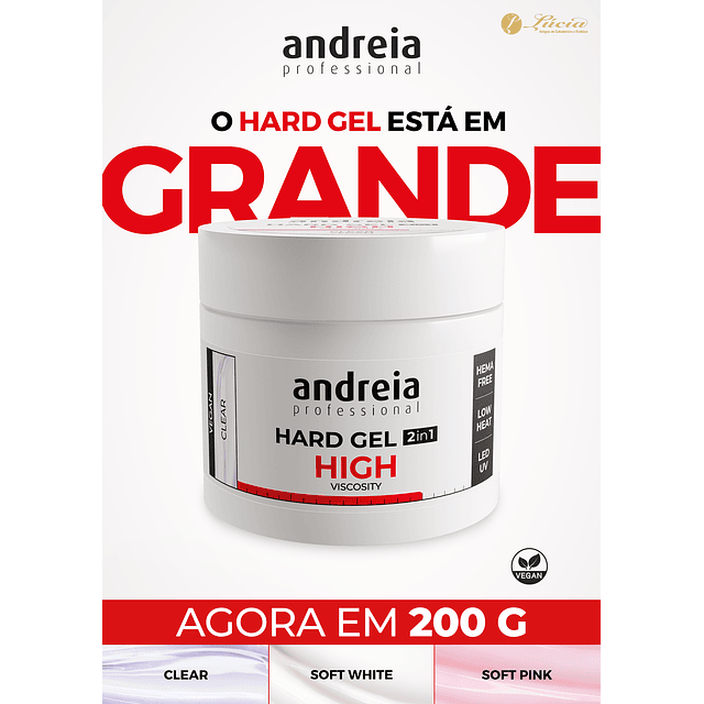 Andreia Hard Gel 200gr