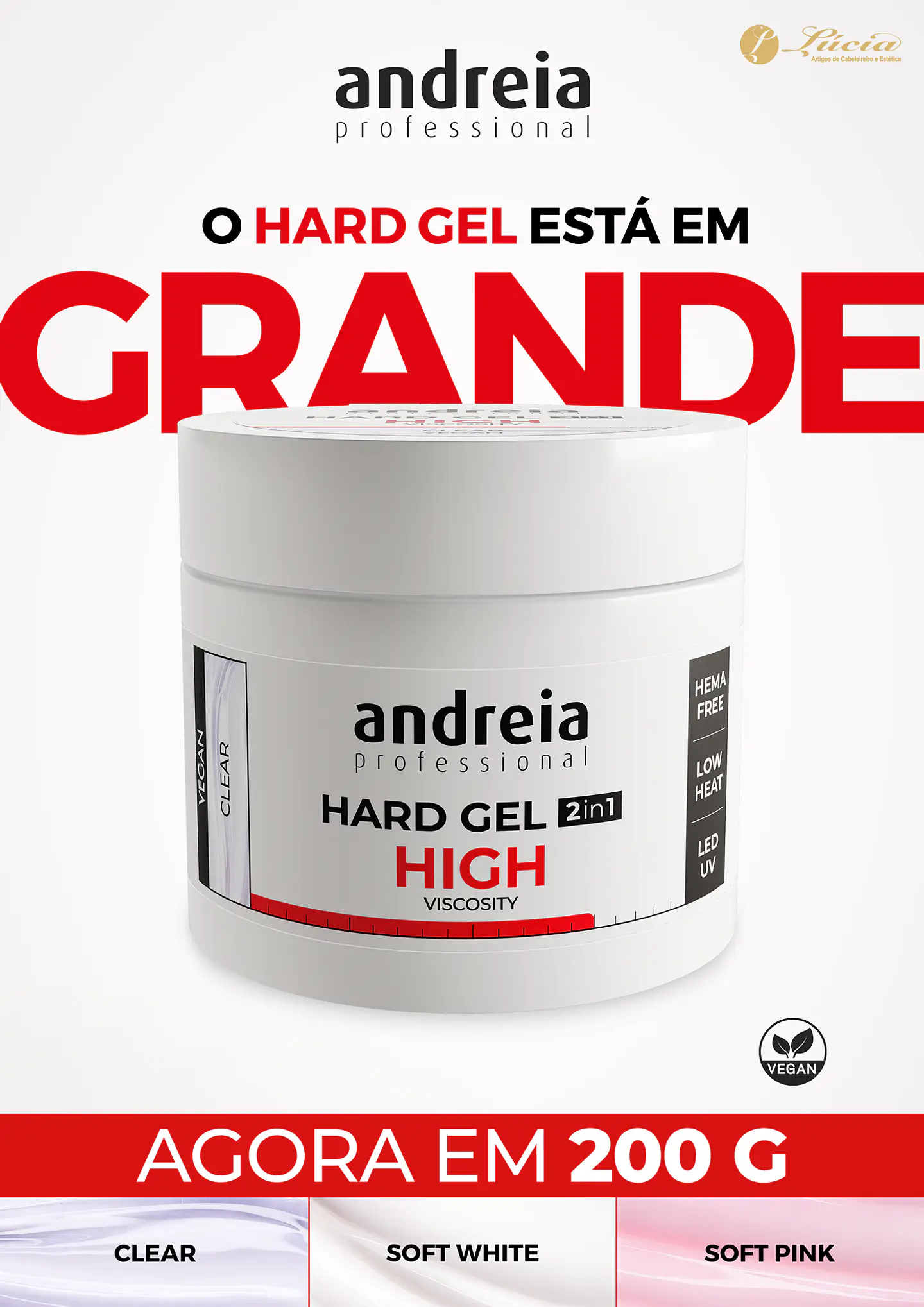 Andreia Hard Gel 200gr 1