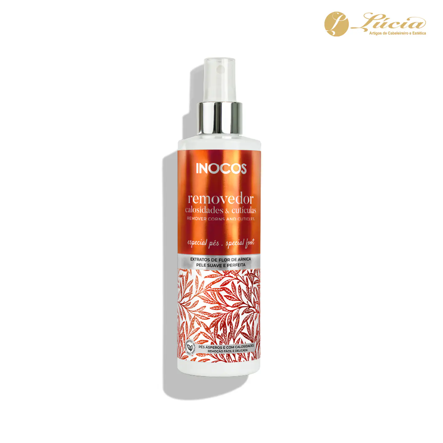 Removedor Inocos de Cutículas e Calosidades 250ml 1
