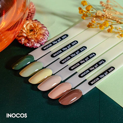 PROMO - 6 cores verniz Like Gel Inocos