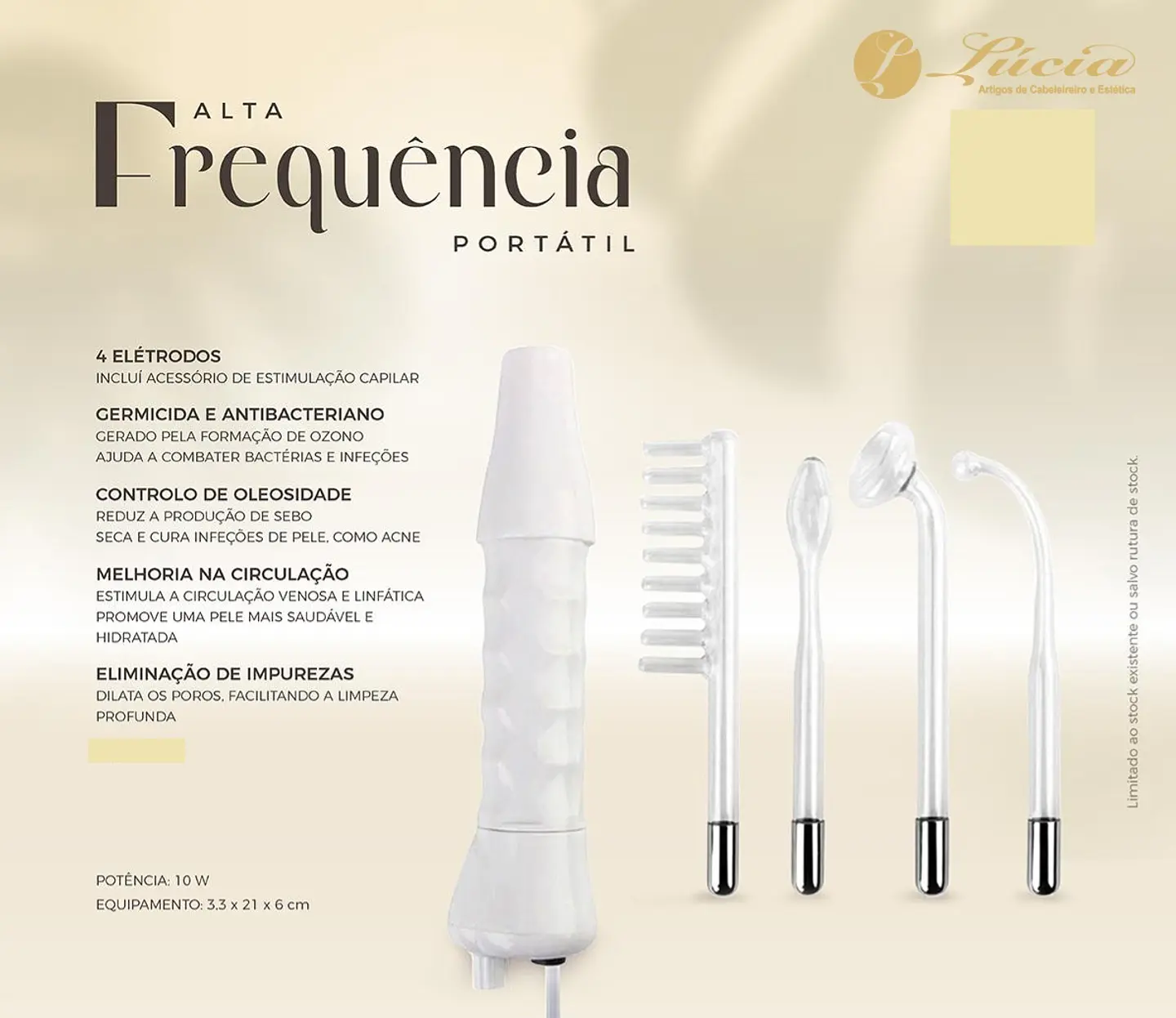 Aparelho Alta Frequência Portátil 2