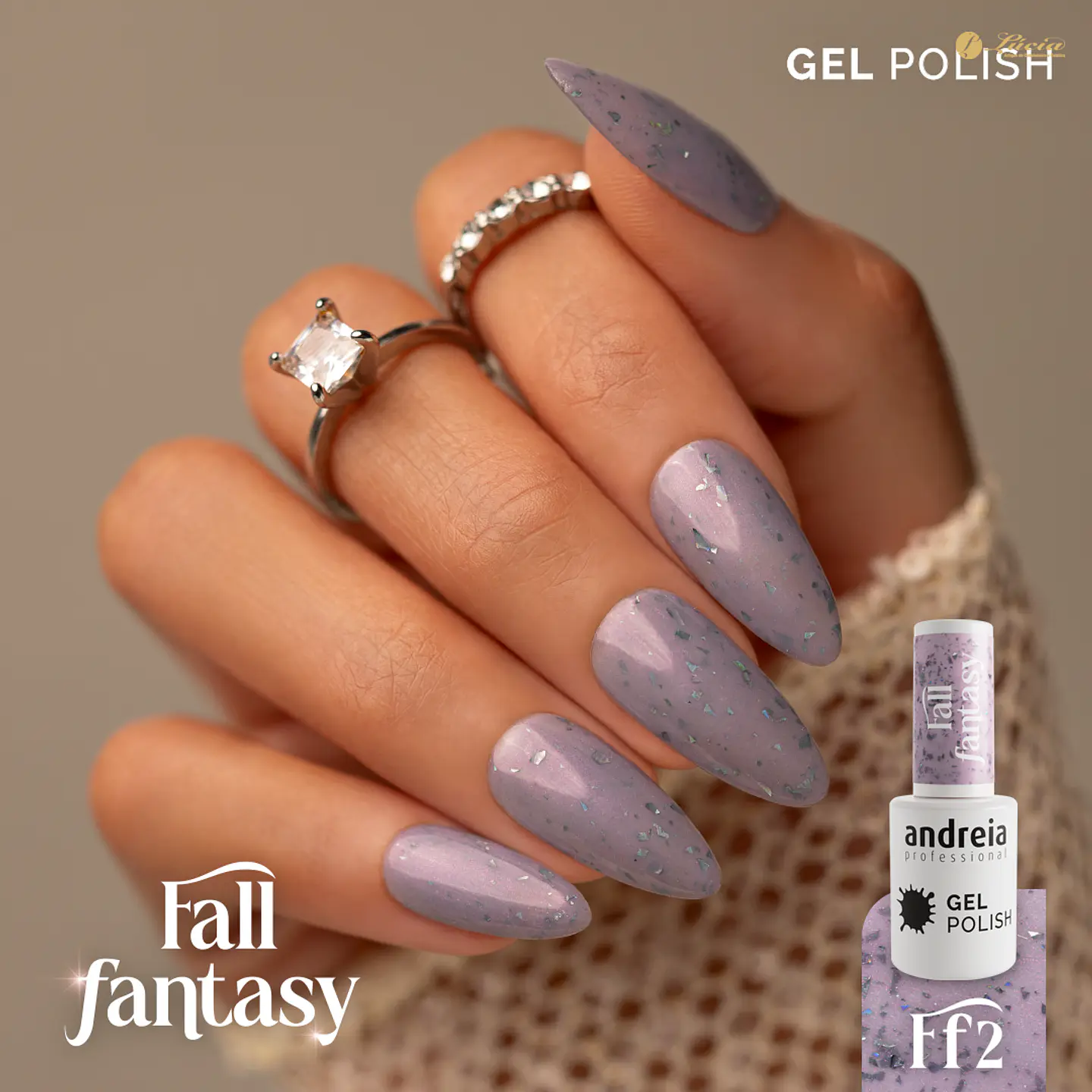 Andreia Coleção 6 cores verniz gel - Fall Fantasy 3