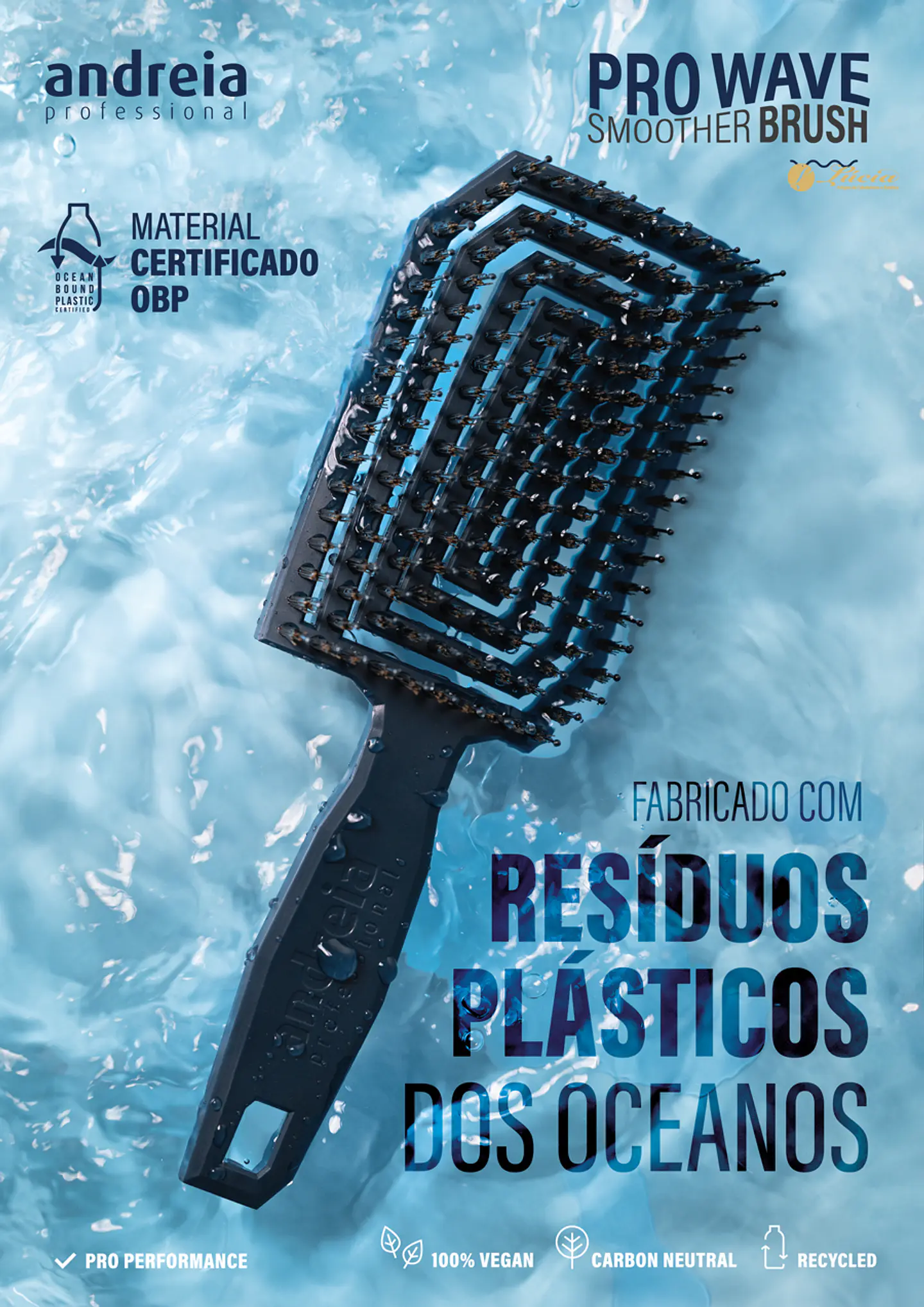 Escova Pro Wave Smoother Brush 1