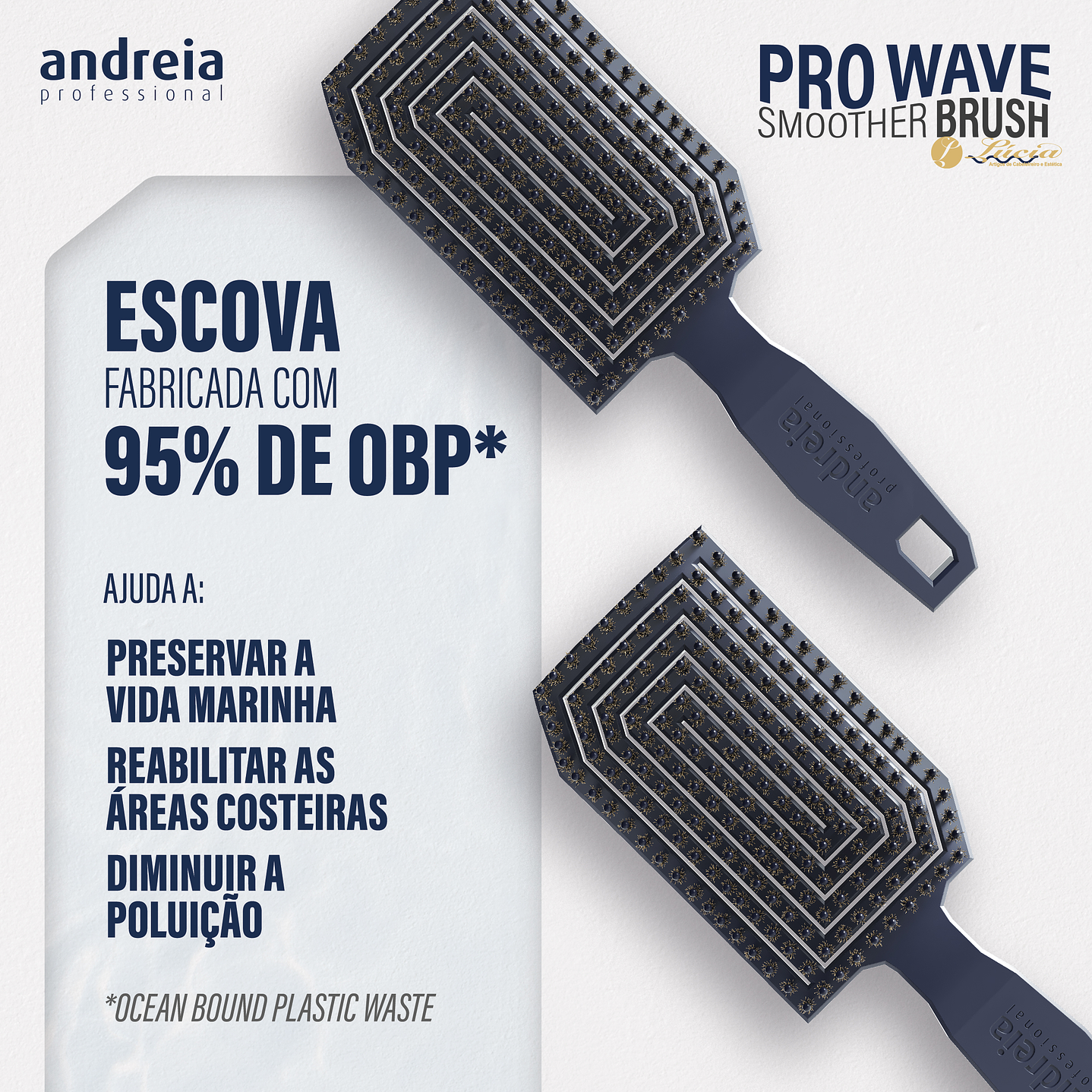 Escova Pro Wave Smoother Brush 3