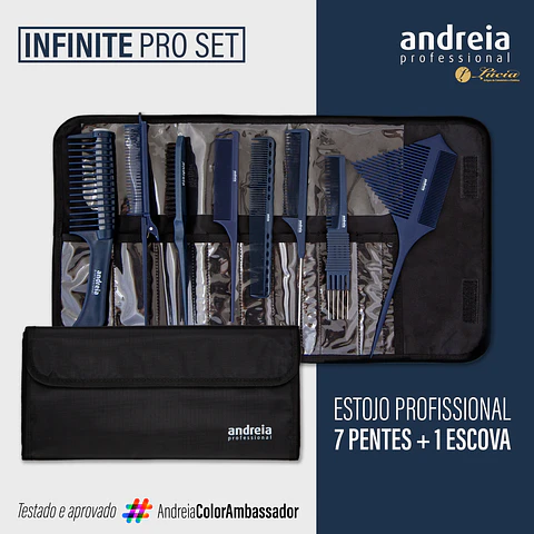 Andreia Conjunto de Pentes - Infinite Pro Set