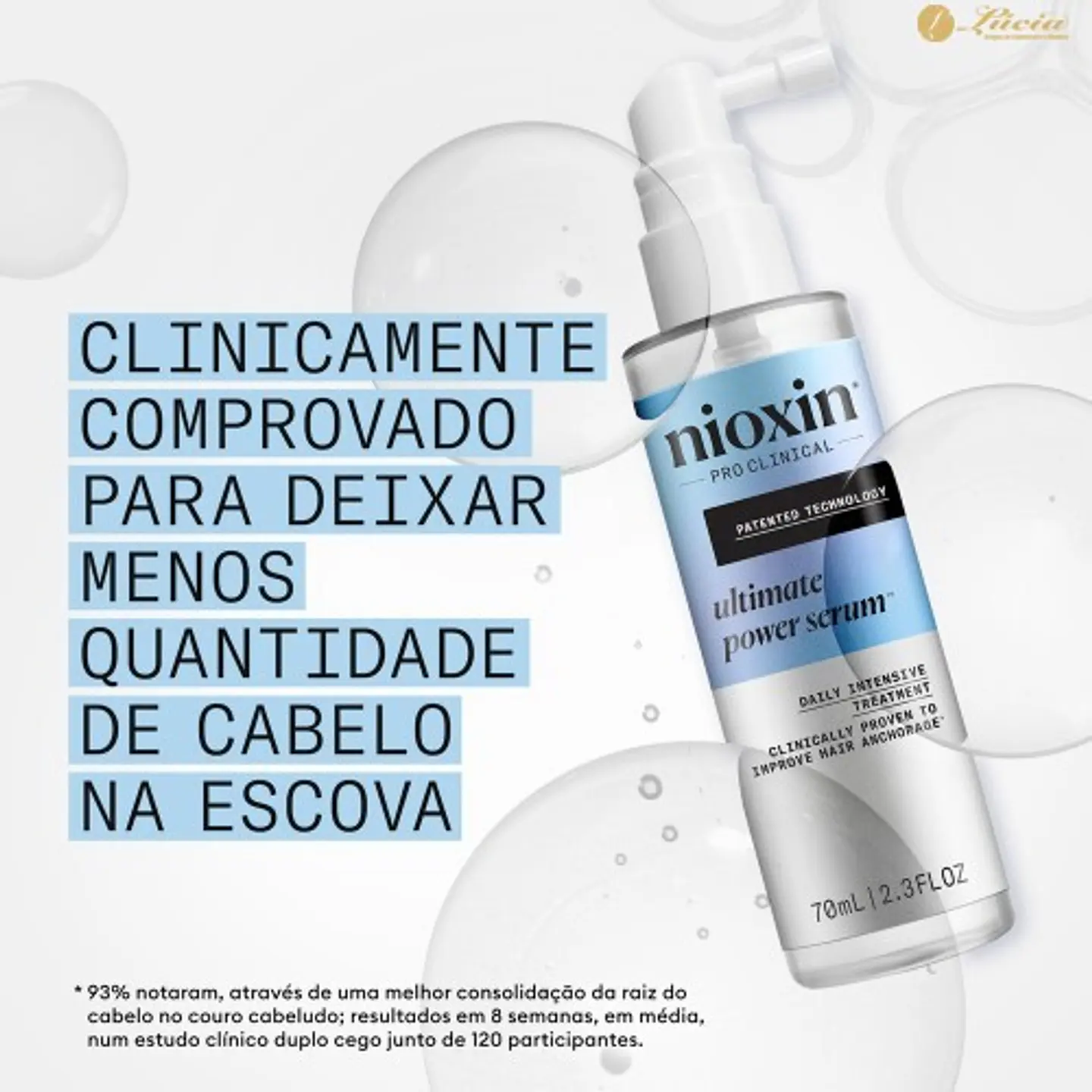 Nioxin - Ultimate Power Serum 70ml Tratamento Intensivo 3