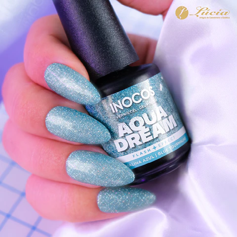 Inocos Verniz Gel - Aqua Dream
