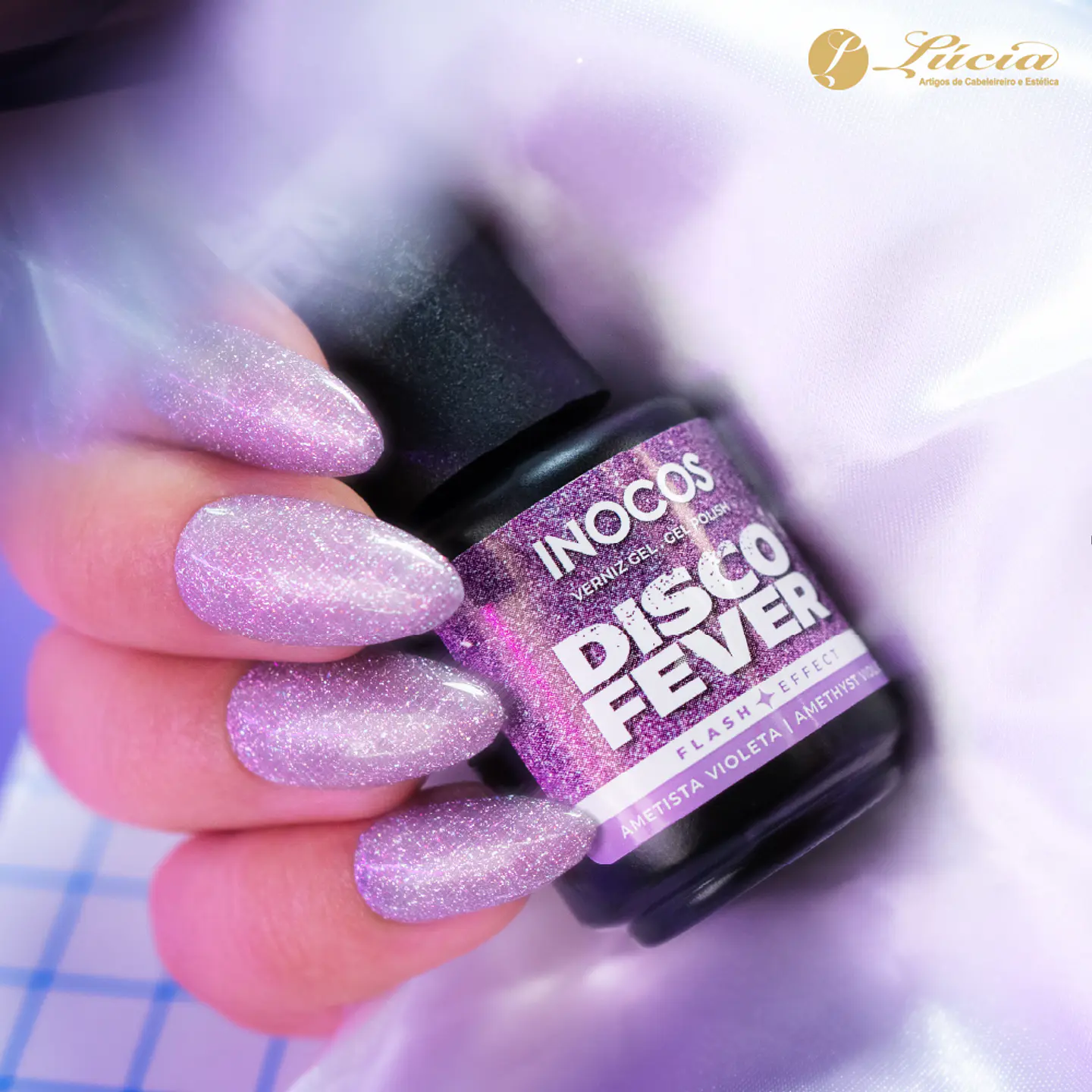 Inocos - Coleção Flash Back 80's - 4 cores verniz gel 3