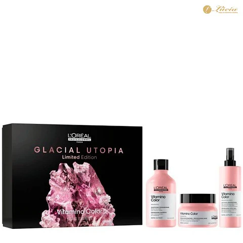 Coffret L'Oréal - Glacial Utopia - Vitamino Color Trio
