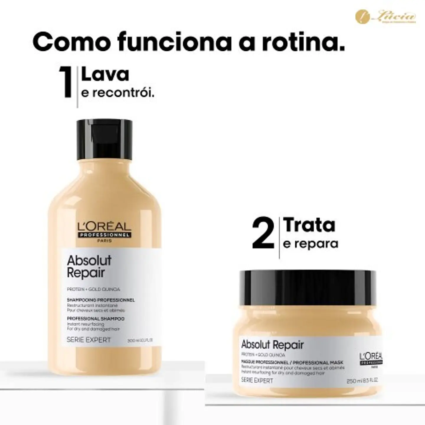 Coffret L'Oréal - Glacial Utopia - Absolut Repair Duo 2