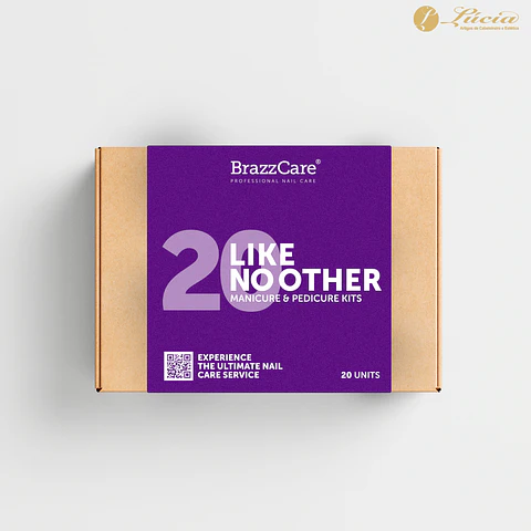 BrazzCare - Kit Iniciação 20 (10 sapatilhas + 10 luvas)