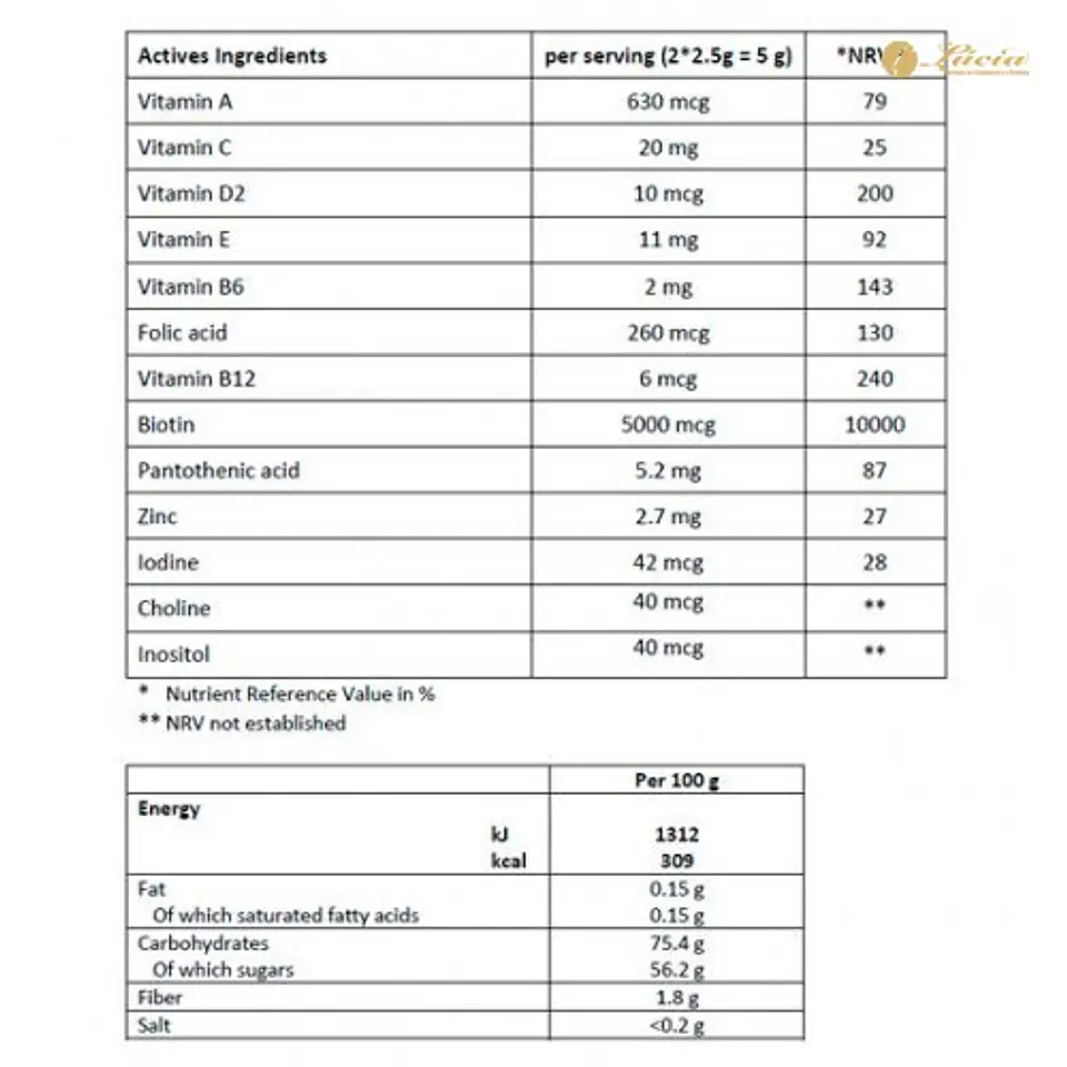 IvyBears Hair Vitamins for Women 60 gomas 3
