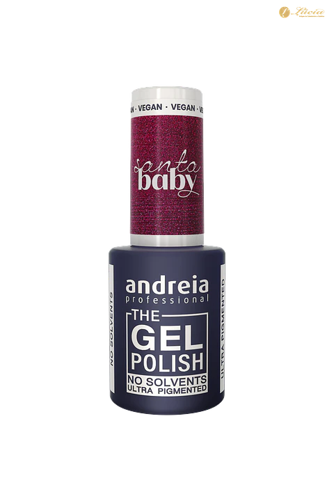 Andreia - Coleção Santa Baby - 6 cores verniz gel