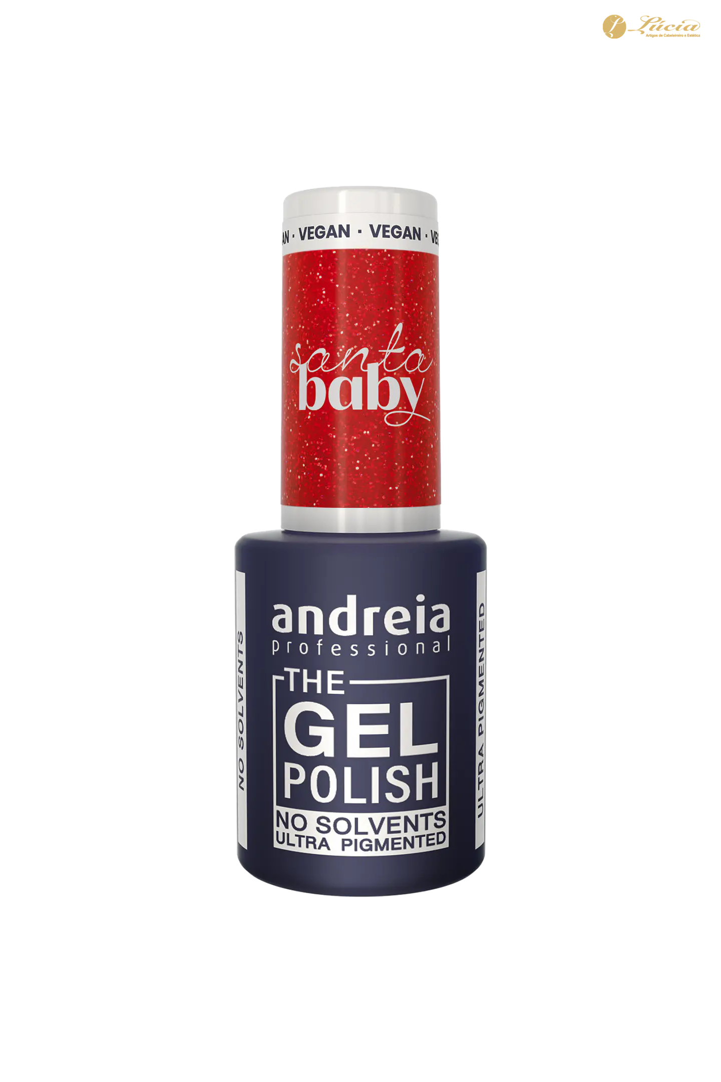 Andreia - Coleção Santa Baby - 6 cores verniz gel 10