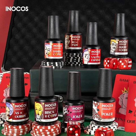 Coleção Inocos - 8 cores v. gel - Dama de Copas
