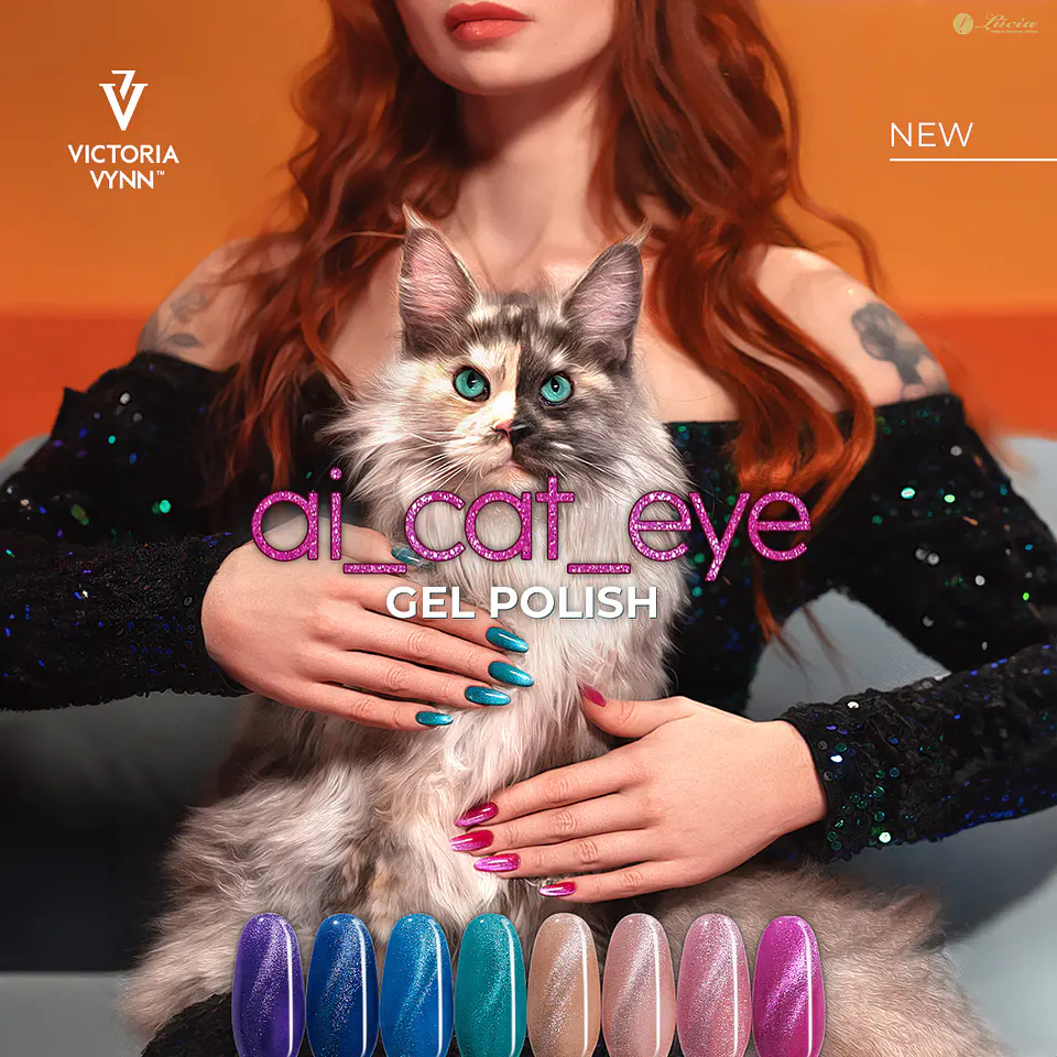 Victoria Vynn - Coleção AI_CAT_EYE - 8 cores verniz gel 1