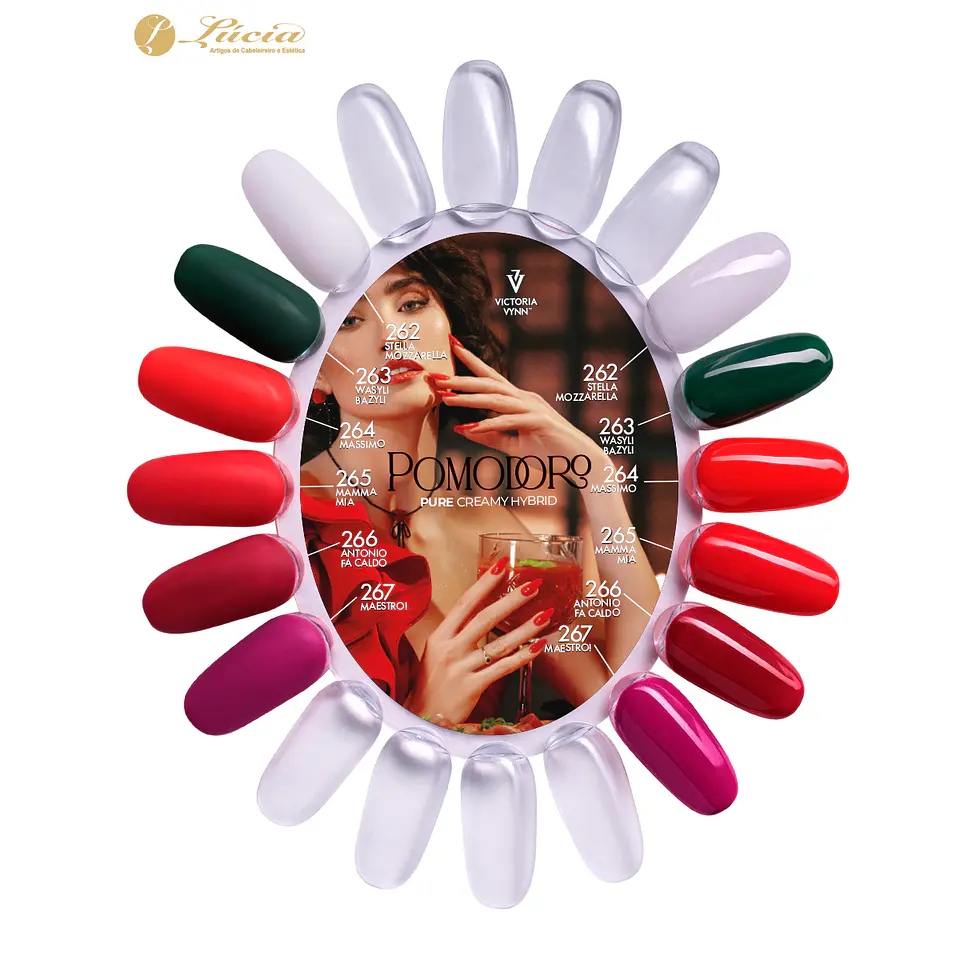 Victoria Vynn - Coleção POMODORO - 6 cores v.gel Pure  14