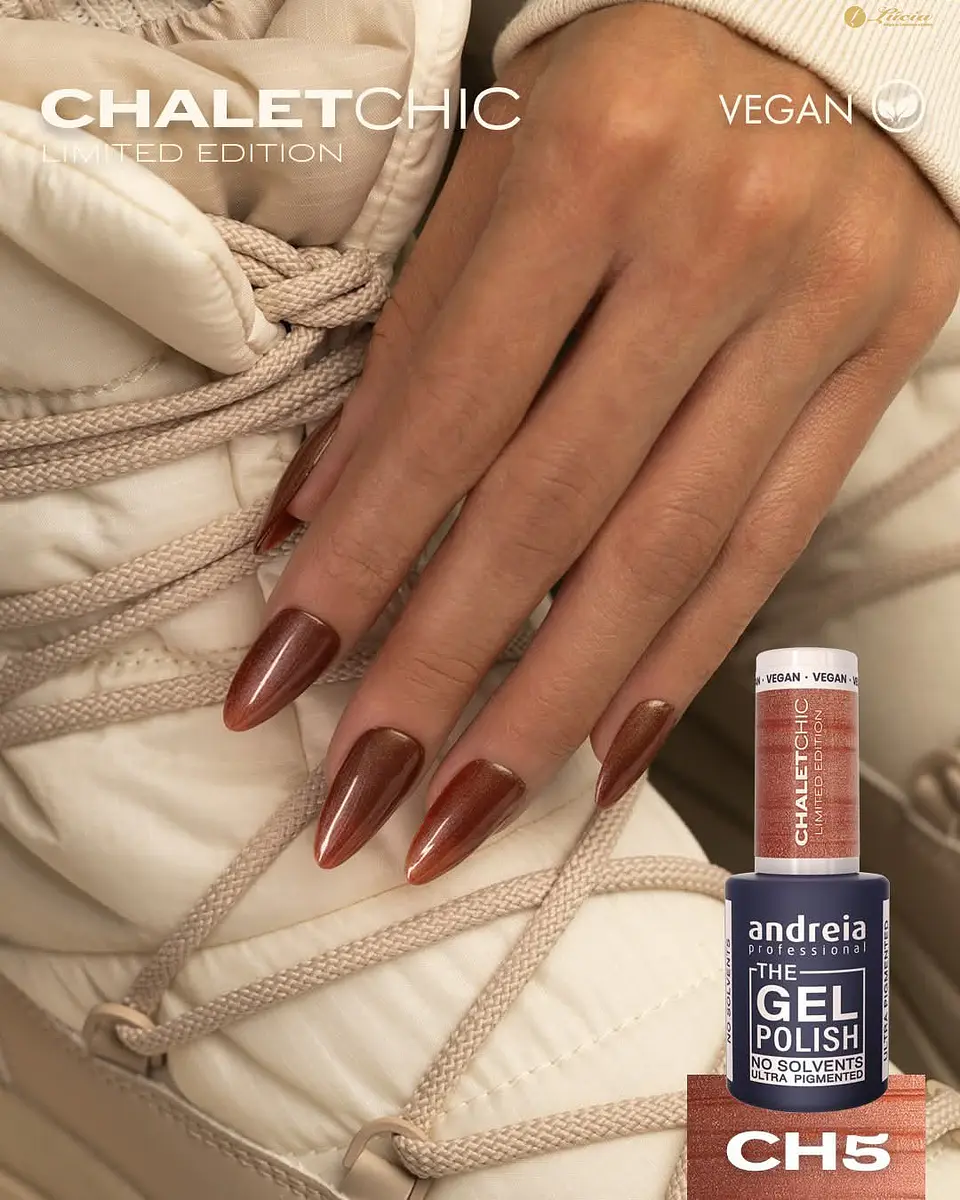 Andreia - Coleção Chalet Chic - 6 tons de verniz gel 6