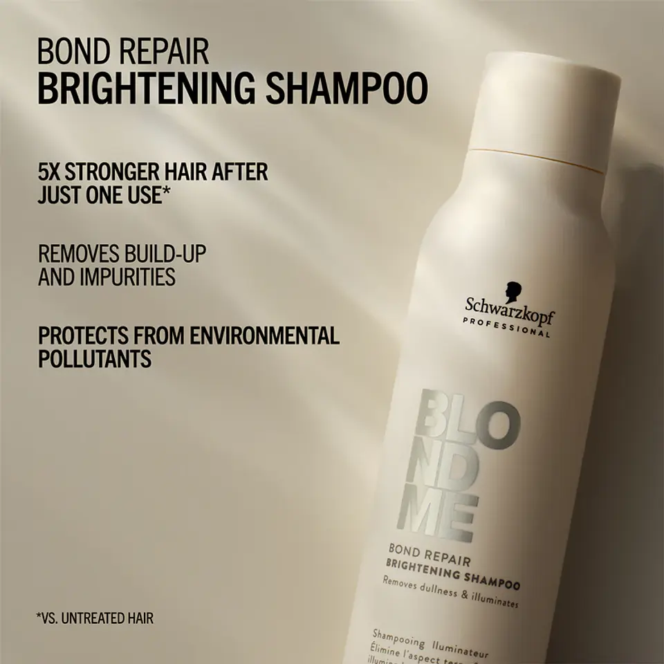 Blond Me - Bond Repair Brightening Shampoo 300ml 1