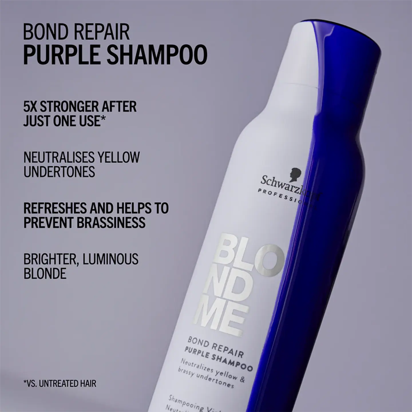 Blond Me - Repair Purple Shampoo 300ml 1