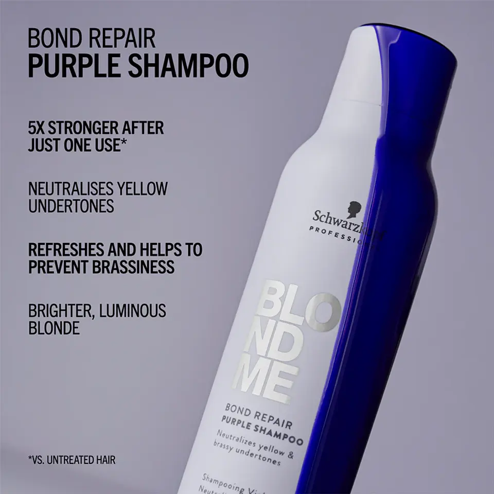 Blond Me - Repair Purple Shampoo 300ml 1