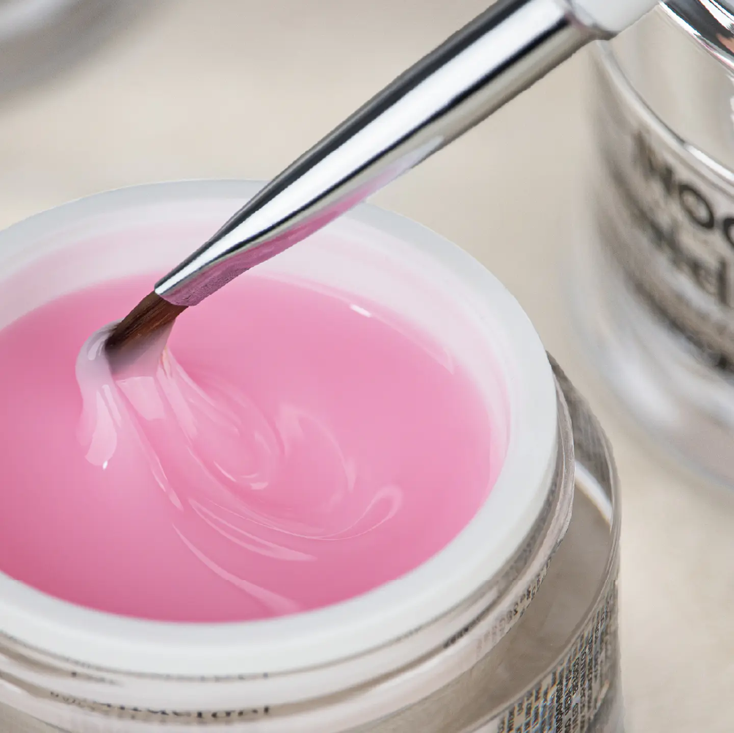 Builder gel Inocos Rosa Leitoso Intenso 50gr 2