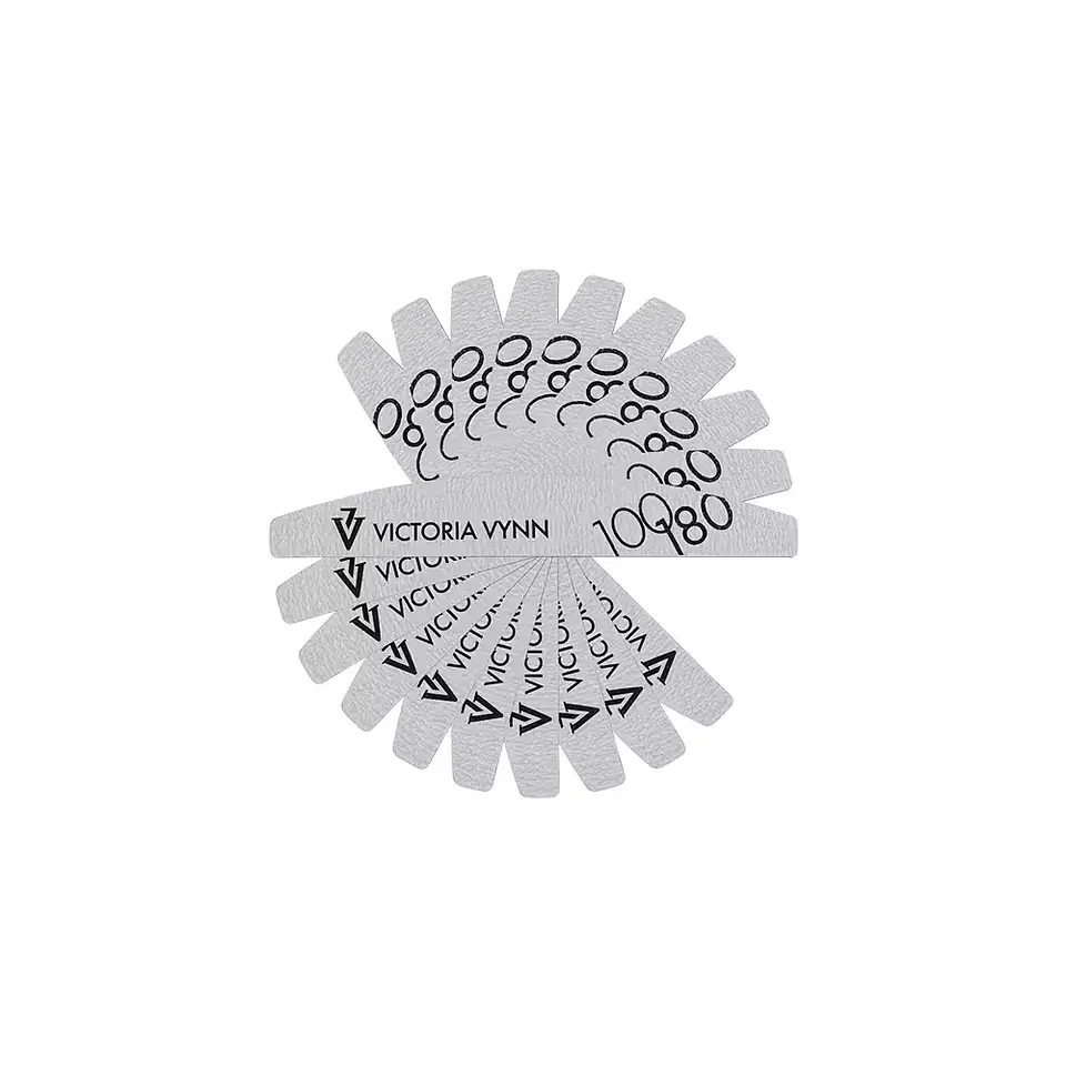 Victoria Vynn  - Pack 10 Limas 100/180 Meia Lua 1