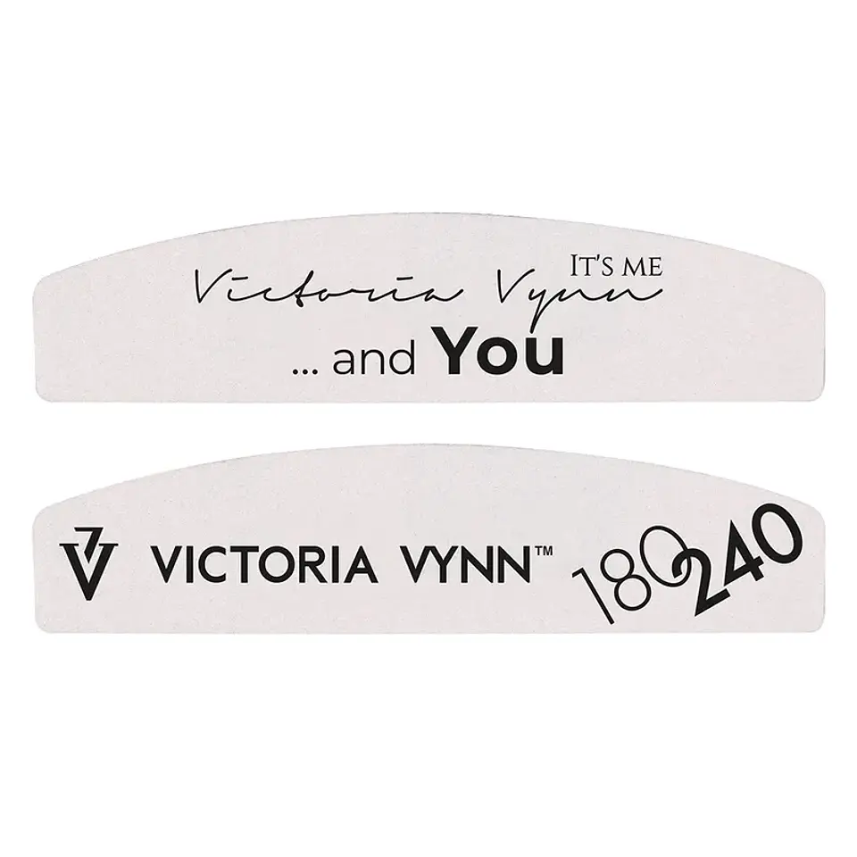 Victoria Vynn - Pack 25 mini limas 180/240 meia lua 1