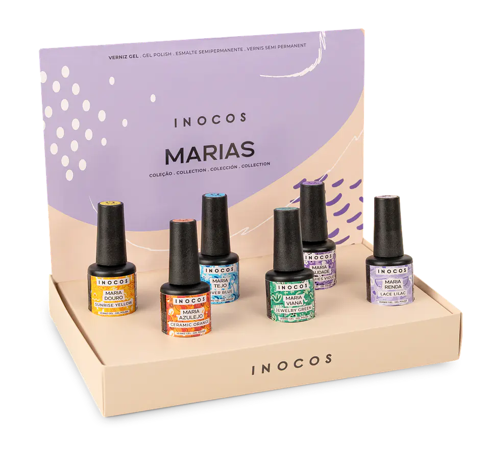 INOCOS - Coleção Marias - 6 verniz gel 1