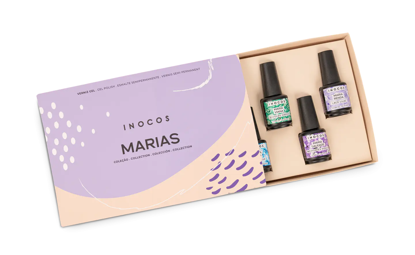 INOCOS - Coleção Marias - 6 verniz gel 2