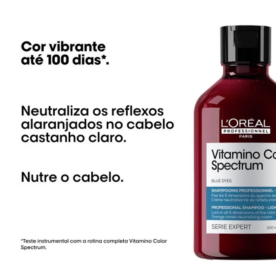 Vitamino Color Spectrum - Shampoo Azul 300ml 2