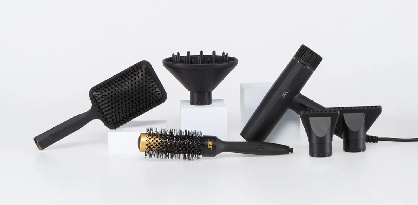 JRL - Kit Secador FORTE PRO + ESCOVAS 2