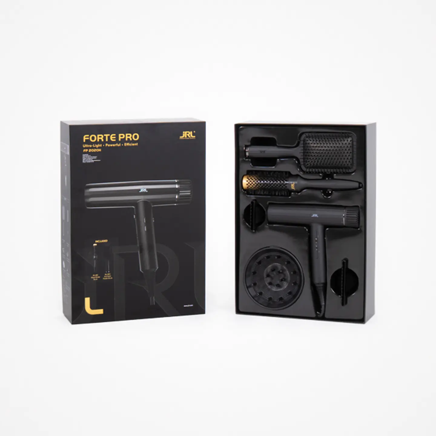 JRL - Kit Secador FORTE PRO + ESCOVAS 1