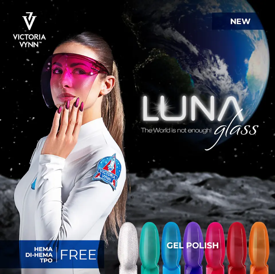 Victoria Vynn Gel Polish 411 Dark Matter - Efeito Vitral 3