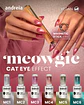 Coleção Andreia MEOWGIC 6 Cores V.GEL CAT EYE - Miniatura 1