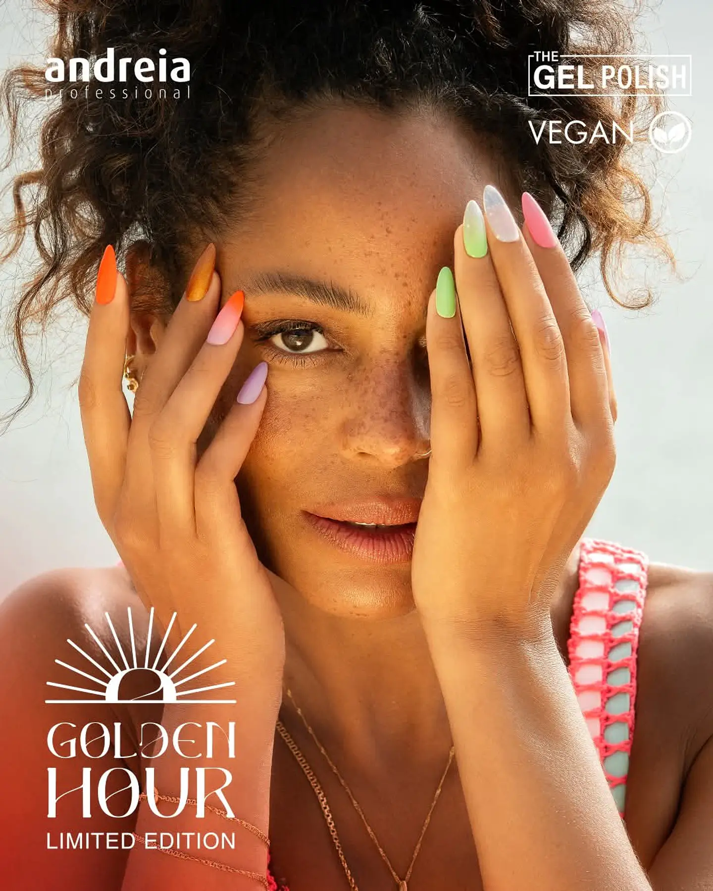 Andreia - Coleção Golden Hour - 6 cores v.gel OFERTA mini expositor 3