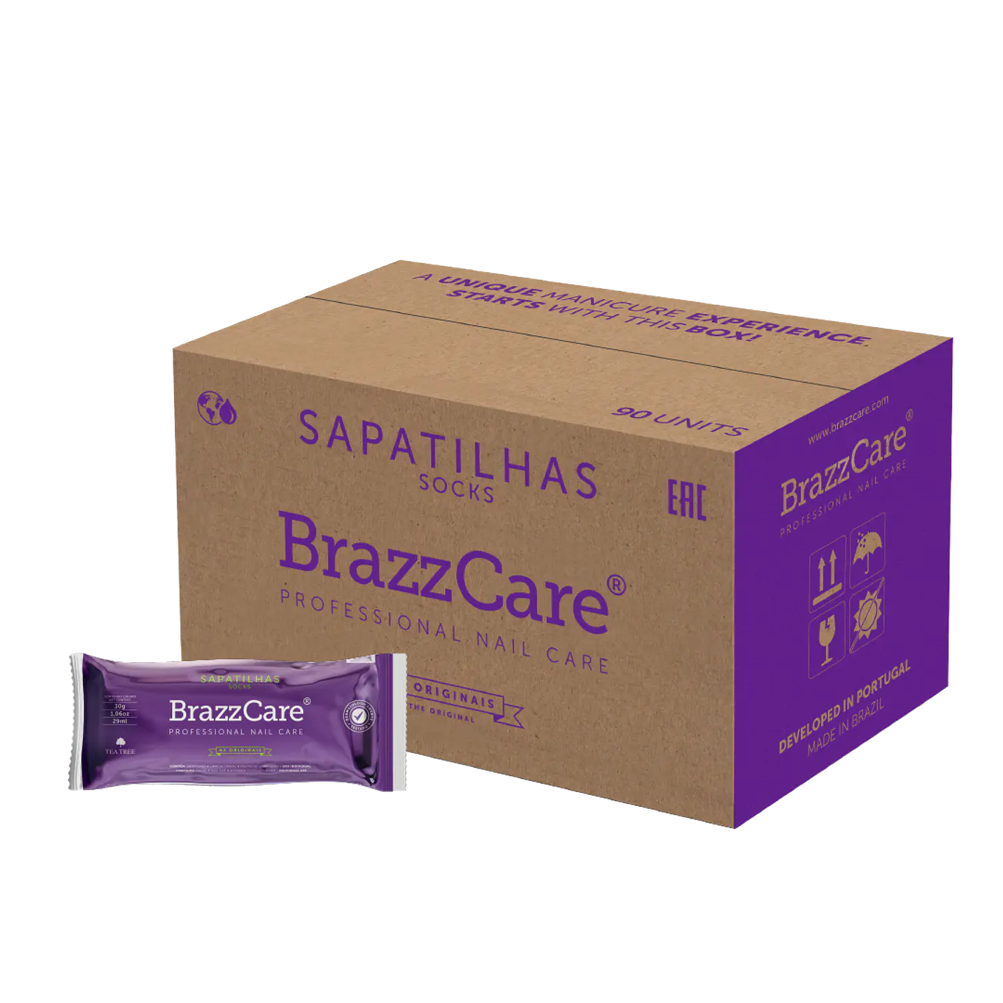 Brazzcare Sapatilhas - Caixa 90 unid 1