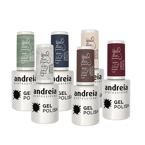 Andreia - Coleção TEA TIME - 6 cores verniz gel
