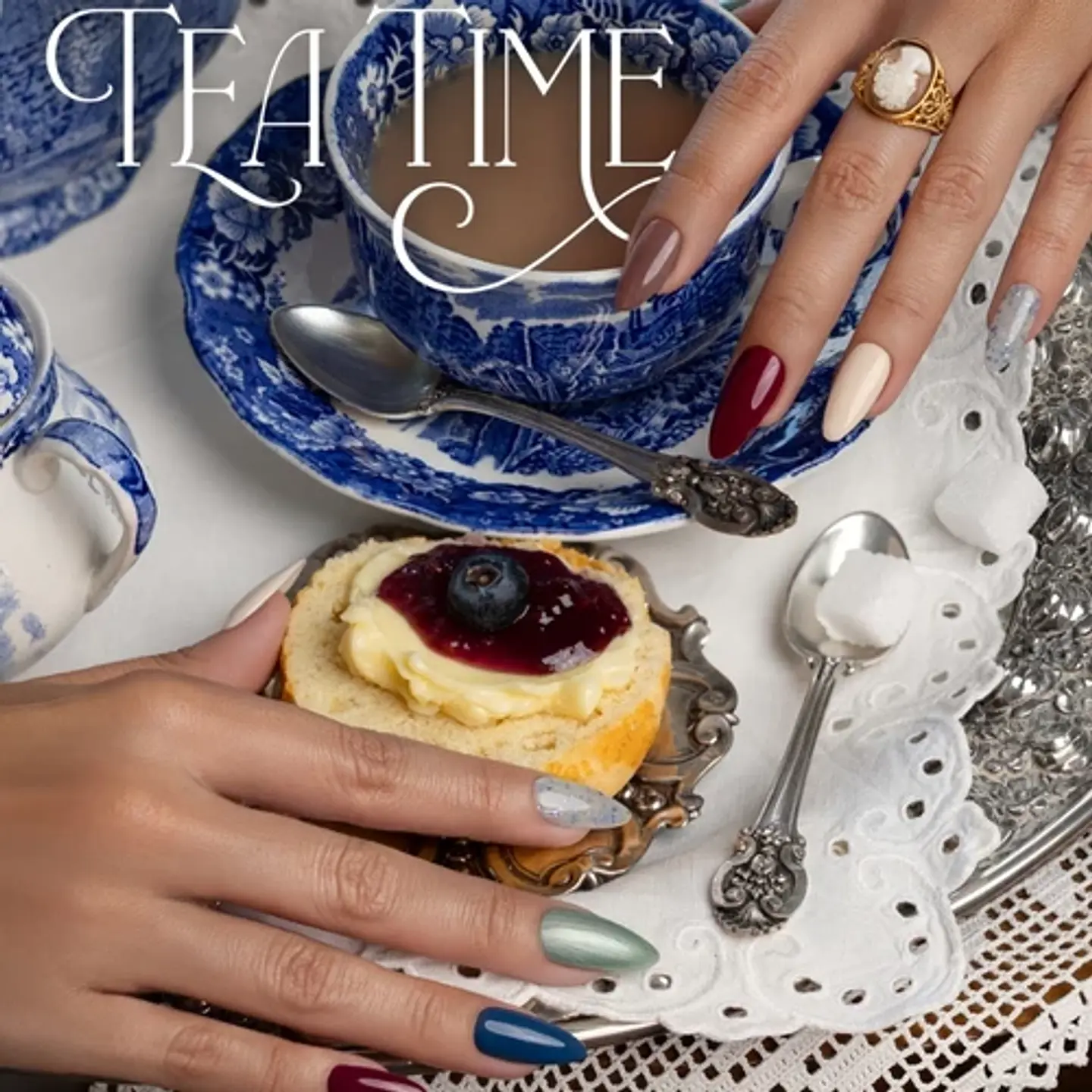 Andreia - Coleção TEA TIME - 6 cores verniz gel 4