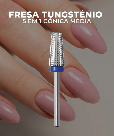 Fresa Tungsténio 5 em 1