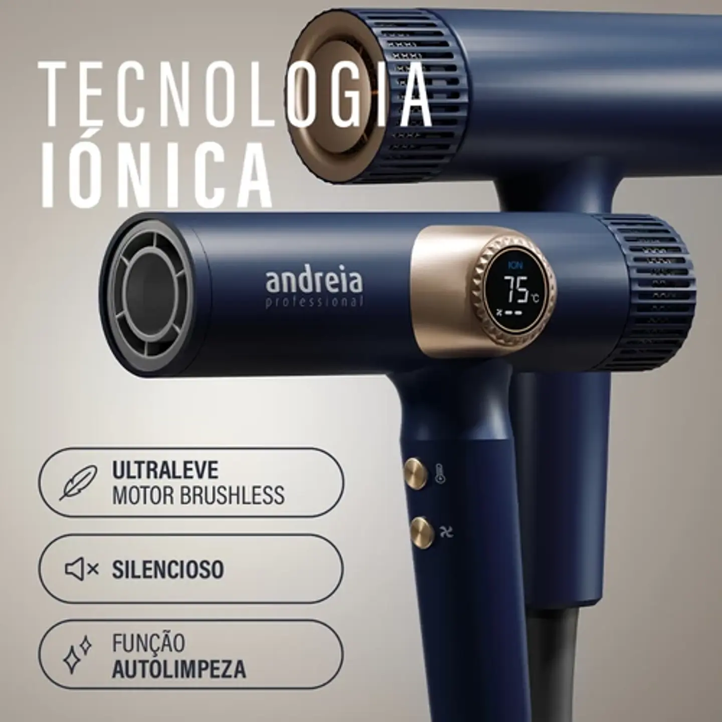 Andreia Professional - Secador ION SHIELD PRO 1