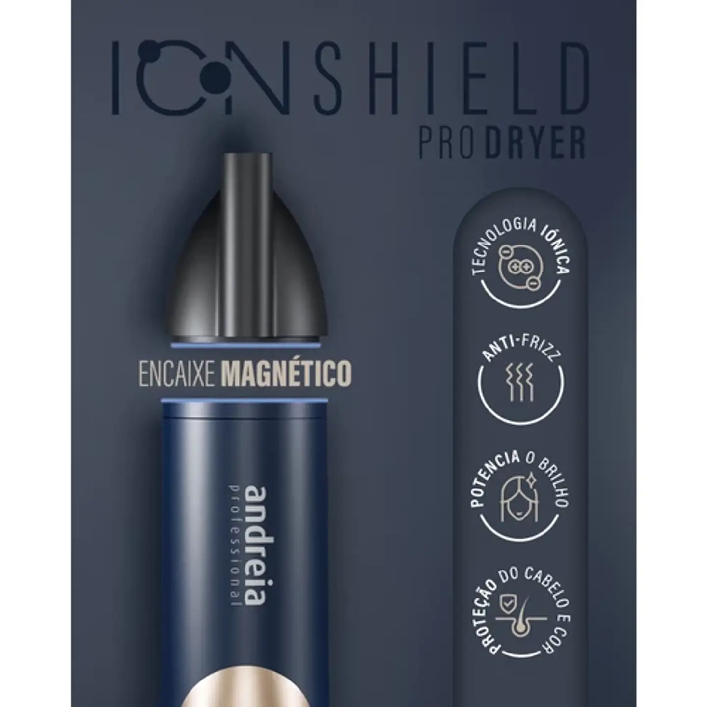 Andreia Professional - Secador ION SHIELD PRO 3