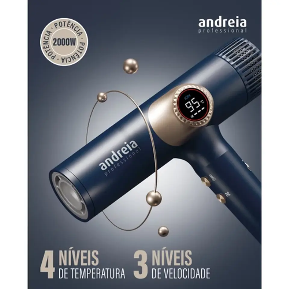 Andreia Professional - Secador ION SHIELD PRO 4