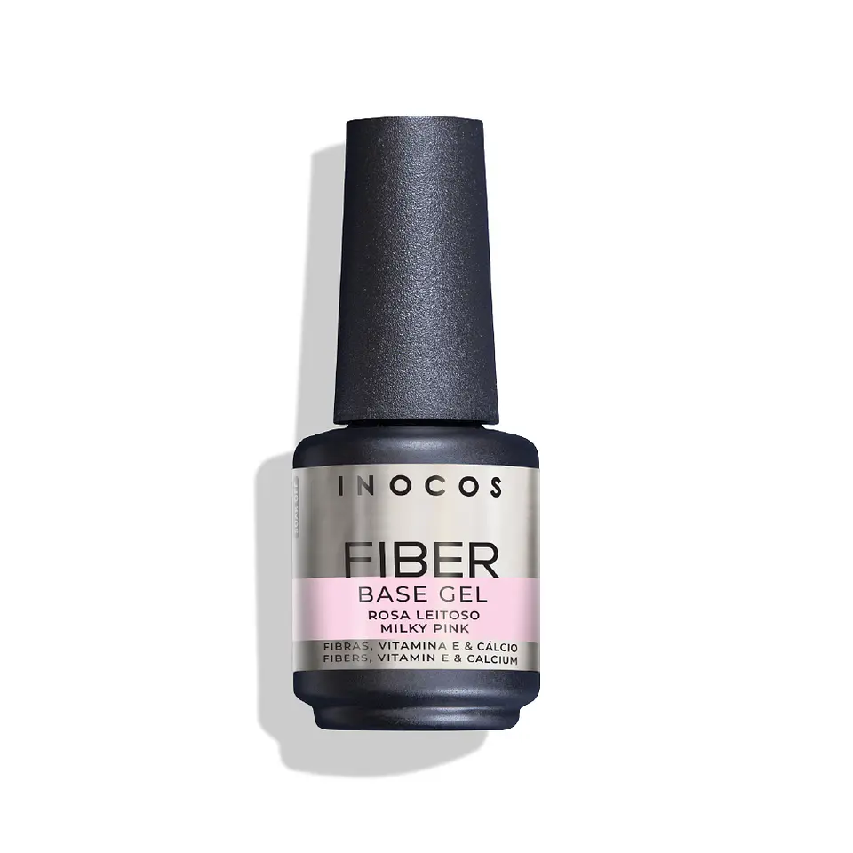 INOCOS Fiber Base Rosa Leitoso 15ml 1