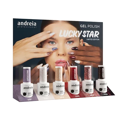 Andreia Professional - Coleção LUCKY STAR - 6 Cores v.gel
