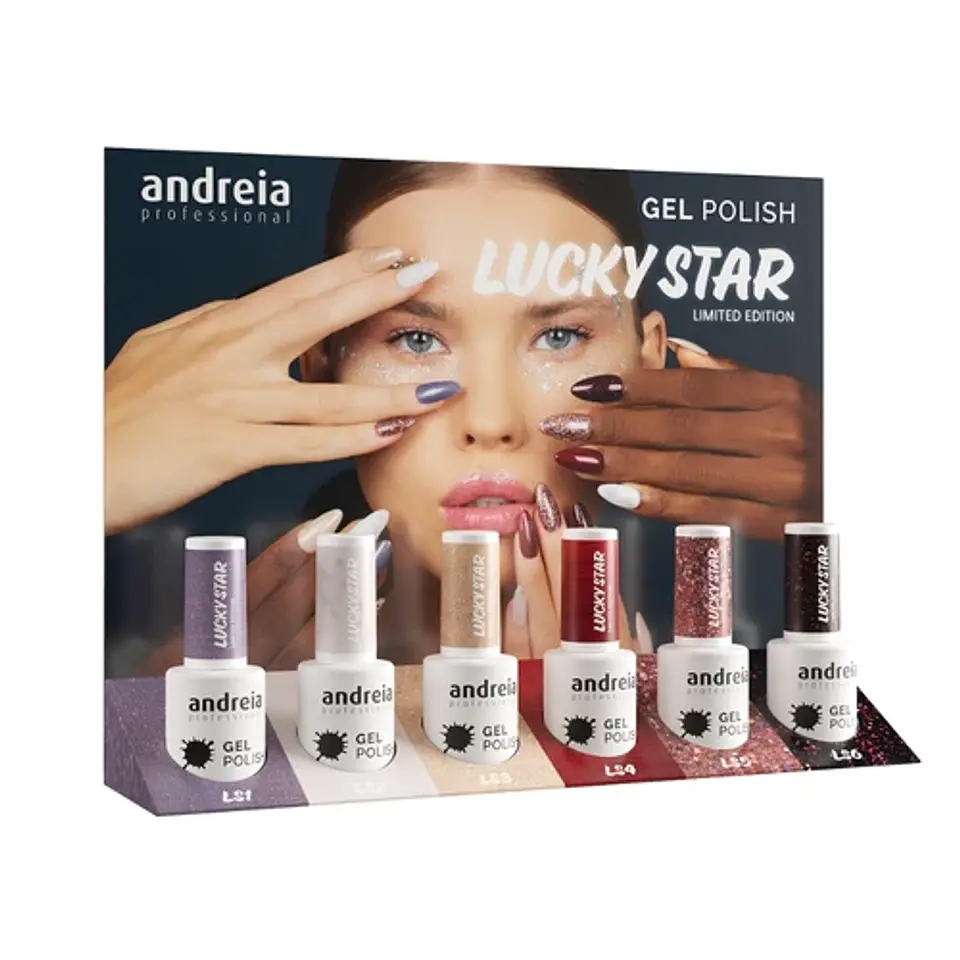 Andreia Professional - Coleção LUCKY STAR - 6 Cores v.gel 2