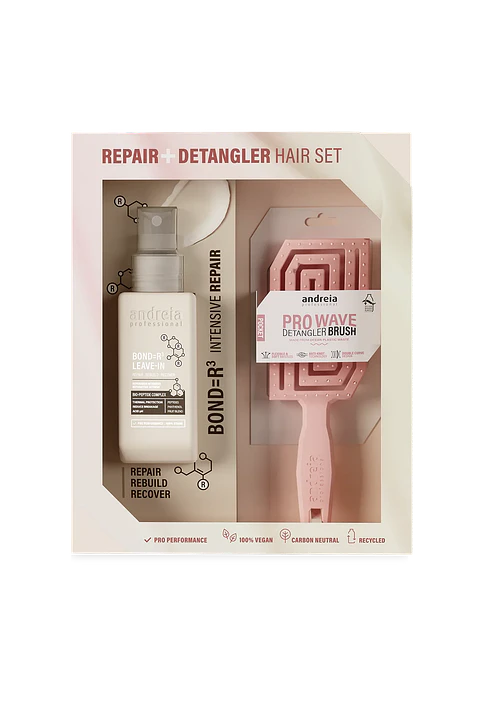 Andreia Professional - Coffret Repair Leave-in + Escova Pocket